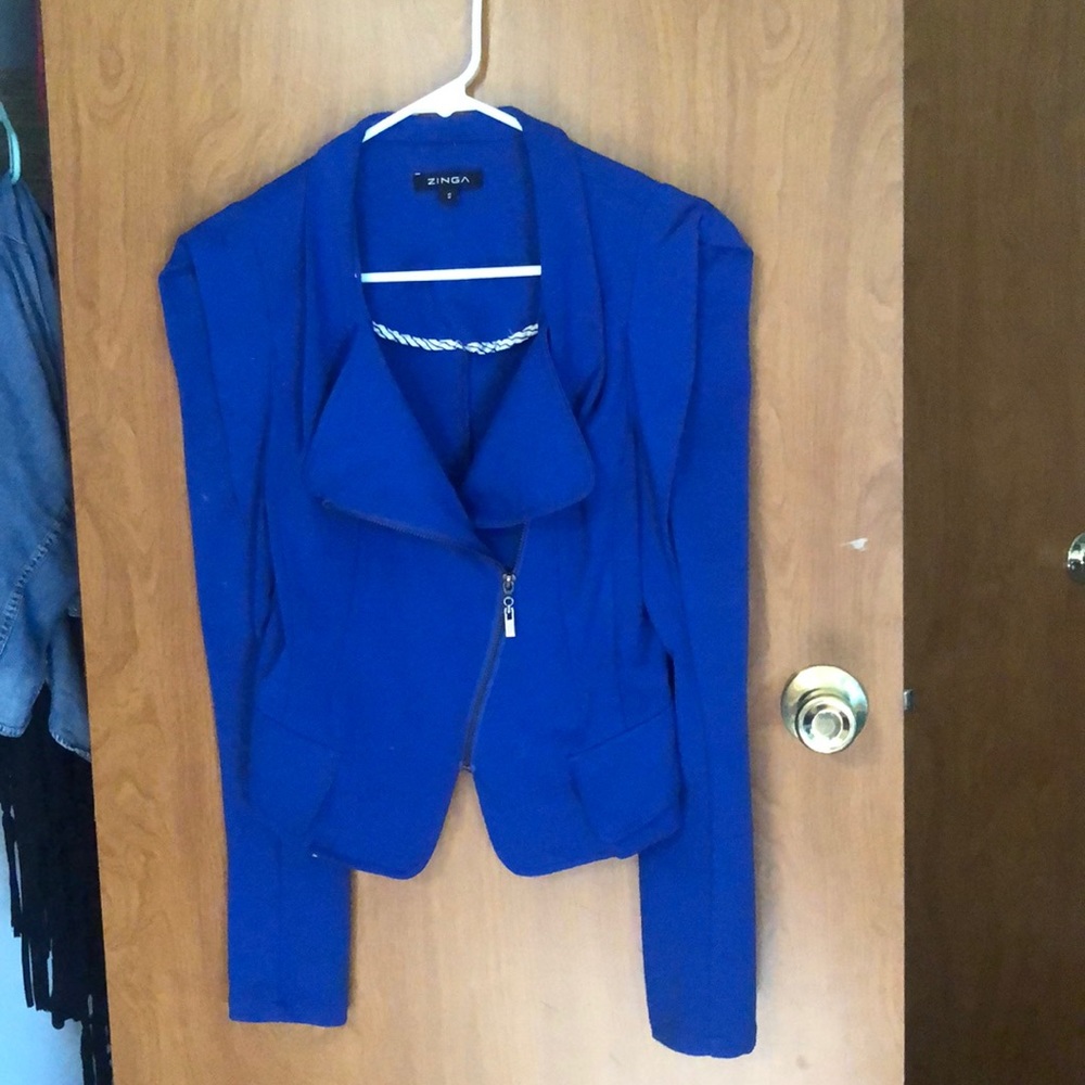 Blue blazer